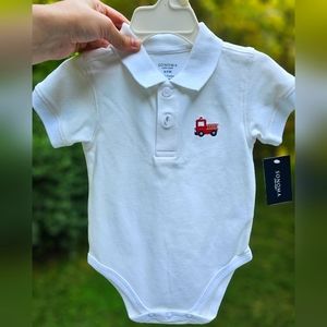 NWT Boy Onesie Fireman